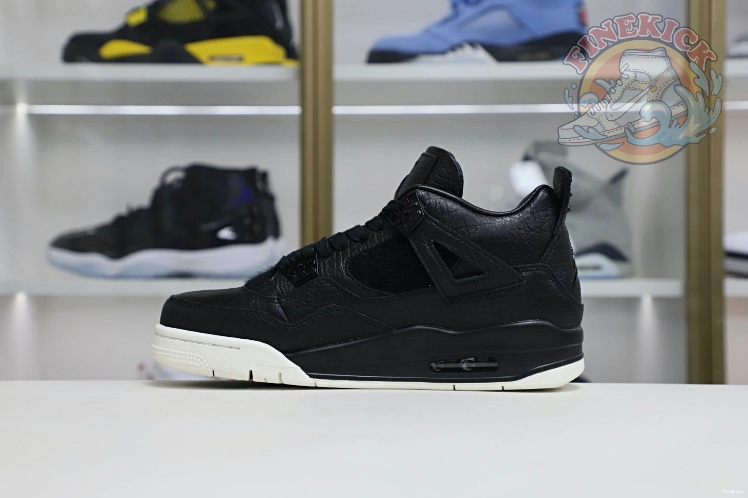 Air Jordan Jordan ponyhair retro black 4 1220